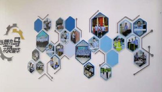 上蔡文化墙最常见的做法。