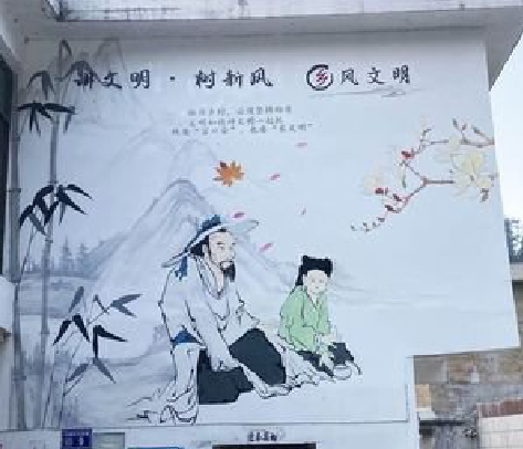 上蔡分享几个墙绘保养知识。