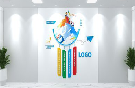 上蔡公司企业形象墙的工艺材料有哪些？