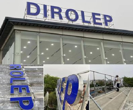 上蔡楼顶发光字安装的注意事项。